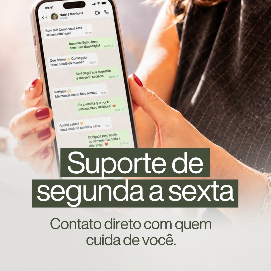 Suporte de segunda a sexta
